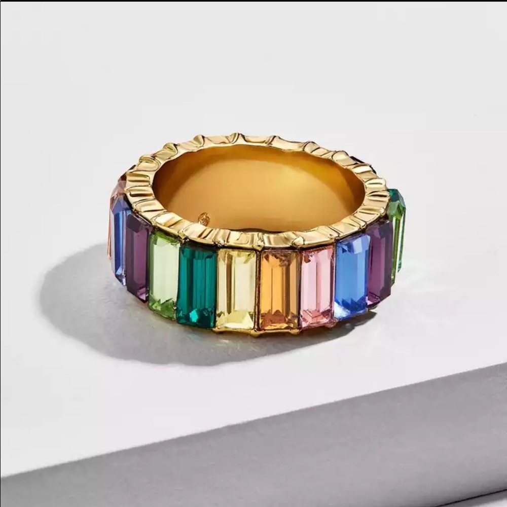 Bohemian Colorful Rainbow Ring